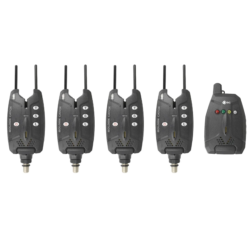 Pescuitul în Moldova - Set semnalizatori GC Bite Alarm Set SN65 4+1