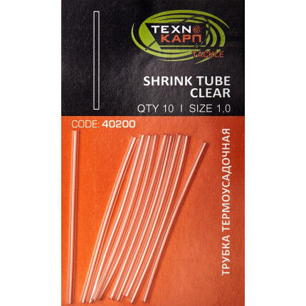 Clipsuri, conuri - Set tub termo (transparent) d 1.0 cut. 10 buc.