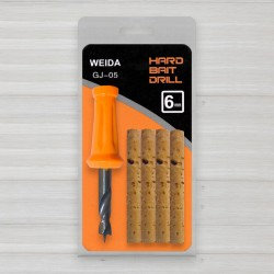 Рыбалка в Молдове - Набор WEIDA ZT-6 сверло и пробковые цилиндры 6мм