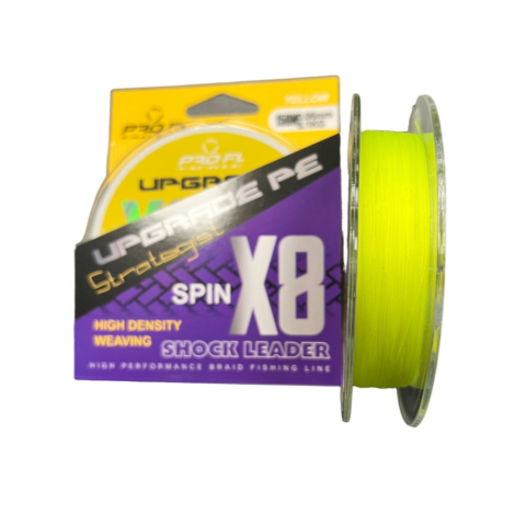 ShockLeader PRO FL galben Upgrade PE Strategist 0.10mm 150m