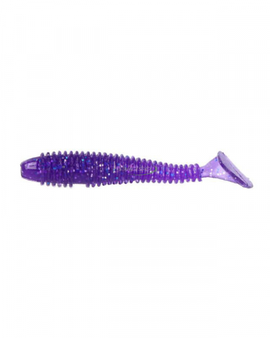 Pescuitul în Moldova - Silicon KALIPSO FRIZZLE FAT SHAD 2.8" (7buc) 205PV