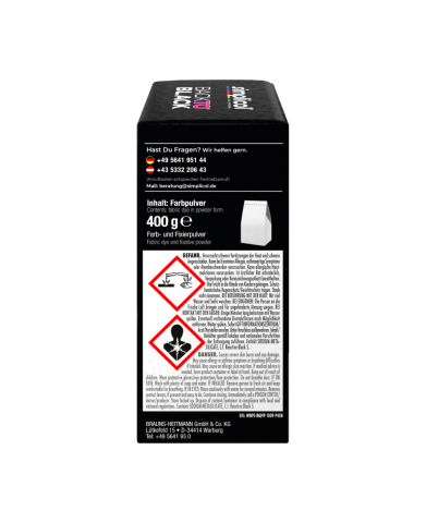 SIMPLICOL Back-to-BLACK - Краска для окрашивания и восстановления цвета одежды в стиральной машине (чёрный), 400г [4]