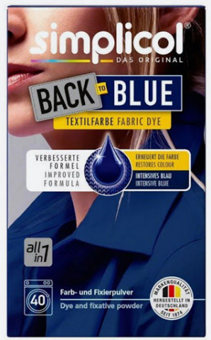 SIMPLICOL Back-to-BLACK - Vopsea pentru reimprospatarea/revigorarea culorii in masina de spalat (negru), 400 g [13]