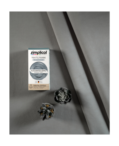 SIMPLICOL Intensiv - Elegantes Grau - Vopsea pentru haine si textile in masina de spalat, Gri elegant [1]