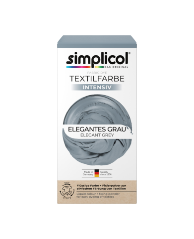SIMPLICOL Intensiv - Elegantes Grau - Vopsea pentru haine si textile in masina de spalat, Gri elegant [2]