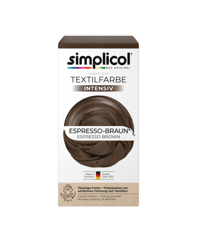 SIMPLICOL Intensiv - Espresso-Braun - Краска для окрашивания одежды в стиральной машине, коричневый эспрессо [3]