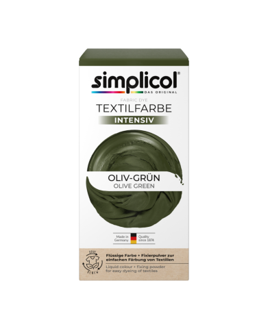 SIMPLICOL Intensiv - Oliv-Grün, Vopsea pentru haine si textile in masina de spalat, Oliv-Grün [4]