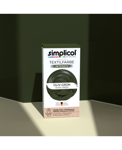 SIMPLICOL Intensiv - Oliv-Grün, Vopsea pentru haine si textile in masina de spalat, Oliv-Grün [3]