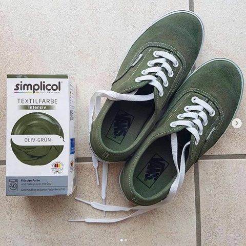 SIMPLICOL Intensiv - Oliv-Grün, Краска для окрашивания одежды в стиральной машине, Oliv-Grün [3]