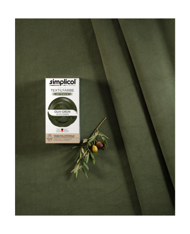 SIMPLICOL Intensiv - Oliv-Grün, Vopsea pentru haine si textile in masina de spalat, Oliv-Grün [2]