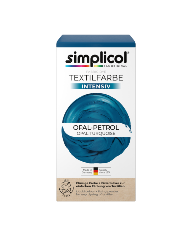 SIMPLICOL Intensiv - Opal-Petrol, Vopsea pentru haine si textile in masina de spalat, Opal-Petrol [2]