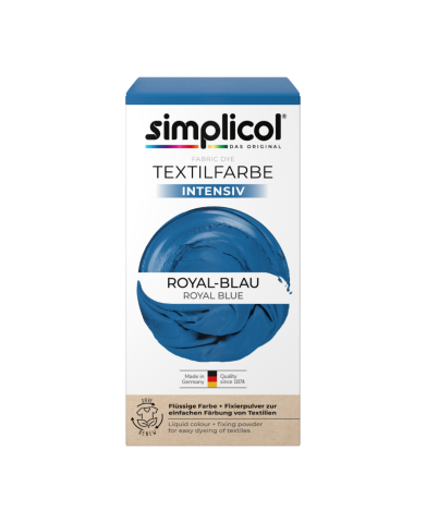 SIMPLICOL Intensiv - Royal-Blau, Vopsea pentru haine si textile in masina de spalat, Royal-Blau [3]