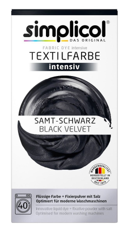 SIMPLICOL Intensiv - Samt-Schwarz - Vopsea pentru haine si textile in masina de spalat, Negru catifea [4]