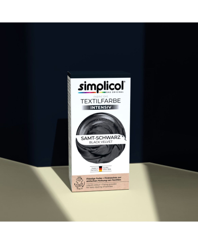 SIMPLICOL Intensiv - Samt-Schwarz - Краска для окрашивания одежды в стиральной машине, бархатный черный [2]