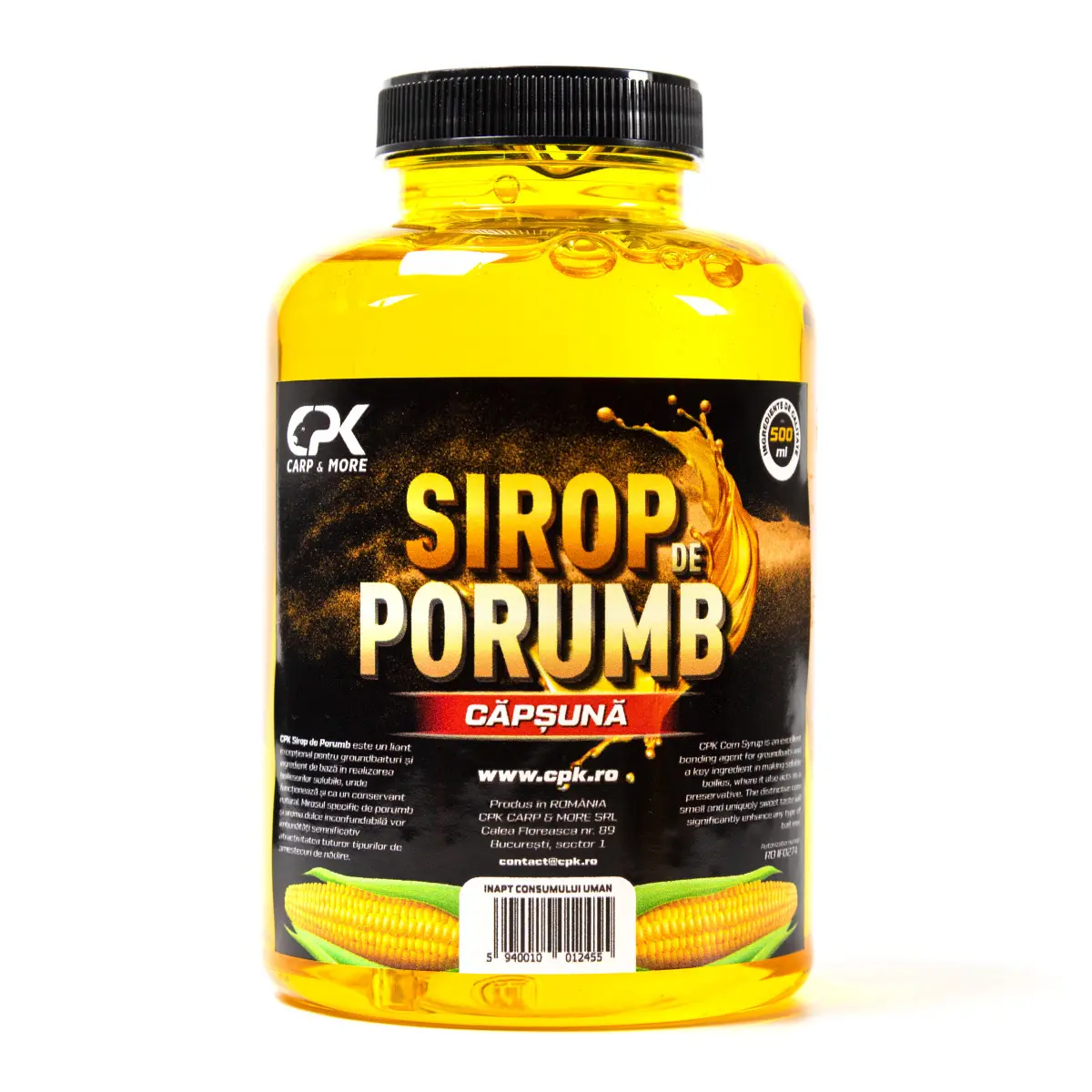 Pescuitul în Moldova - Sirop de Porumb CPK Căpșună 500ml