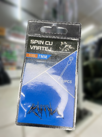 Accesorii, monturi crap - Spin de momeala cu varteja FL size 7mm