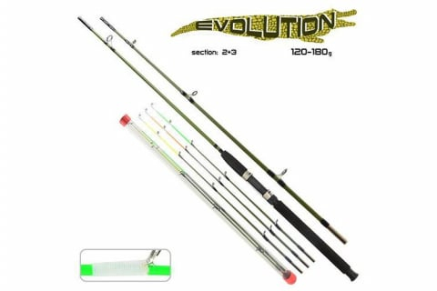 Pescuit Feeder, Stationar, Pluta - Undita WINNER CROCODILE Evolution Feeder 2.4m, 120-180g