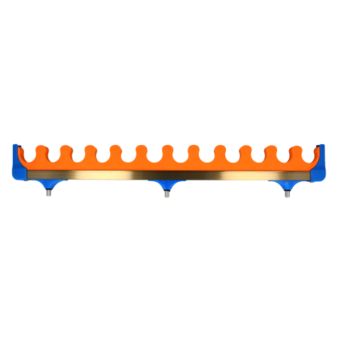 Platforme feeder, suporturi, tripoduri - Suport pt lansete din bureta feeder Zeox Pole Rest 12 lansete NEW 2022