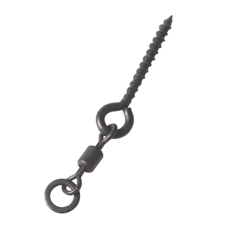 Agrafe - Surub pivotant pentru momeala Nash Swivel Bait Screw, 13cm, 10buc