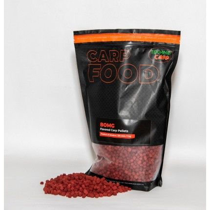 Pelete - TKFPB6mm - Flavored Carp Pellets "B.O.M.G" 6mm