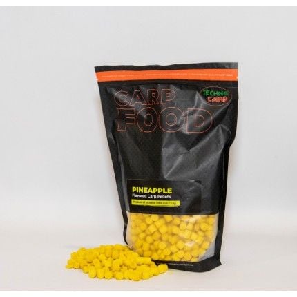 Pelete - TKFPP10mm - Flavored Carp Pellets "Pineapple" 10mm
