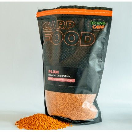 Pelete - TKFPPL3mm - Flavored Carp Pellets "Plum" 3mm