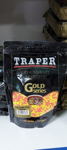 Прикормки - TRAPER GOLD SERIES Fluoroscent Mix 400 gr