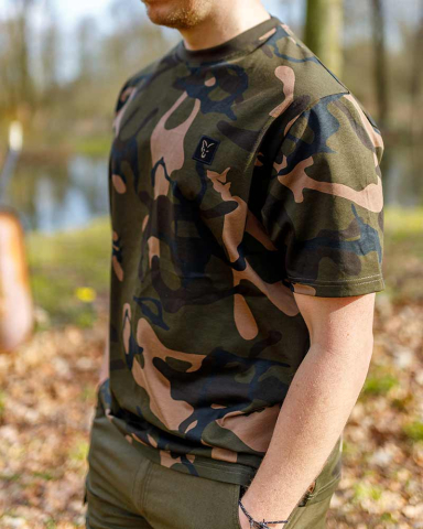 Рыбалка в Молдове - Футболка FOX Camo, размер M