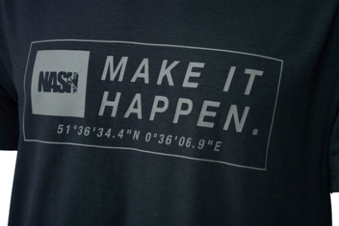 Футболка NASH Make It Happen Coordinates Black, размер M [2]
