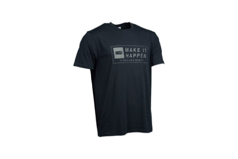 Imbracaminte - Tricou NASH Make It Happen Coordinates Black, mărimea M