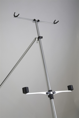 TRIPOD MECCANICA MICO SURFCASTING & BARBEL FISHING 2 OR 1 RODS STEEL TUBES & STEEL JOINTS [1]