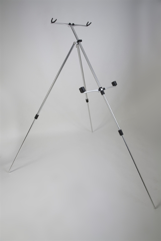 Треноги - TRIPOD MECCANICA MICO SURFCASTING & BARBEL FISHING 2 OR 1 RODS STEEL TUBES & STEEL JOINTS