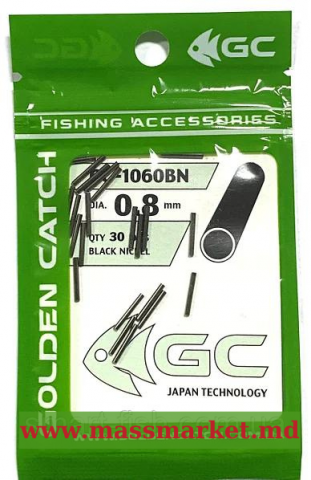Accesorii, monturi crap - Tubușoare fixatoare GC 0.8mm , 30buc
