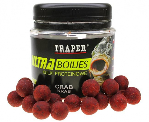 Nada si momeala - Ultra Boilies Traper CRAB 12mm 100g