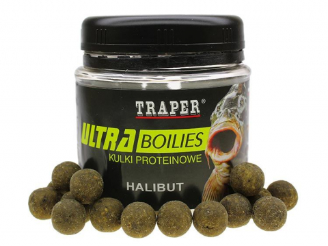 Nada si momeala - Ultra Boilies Traper HALIBUT 12mm 100g