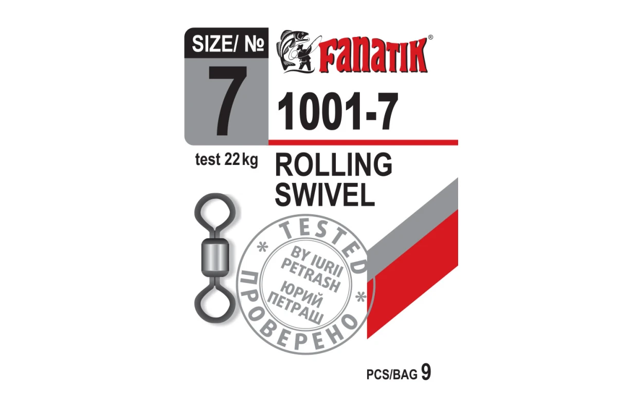 Accesorii rapitor - Vârtej FANATIK 1001-7 rezistență 22kg 9buc.