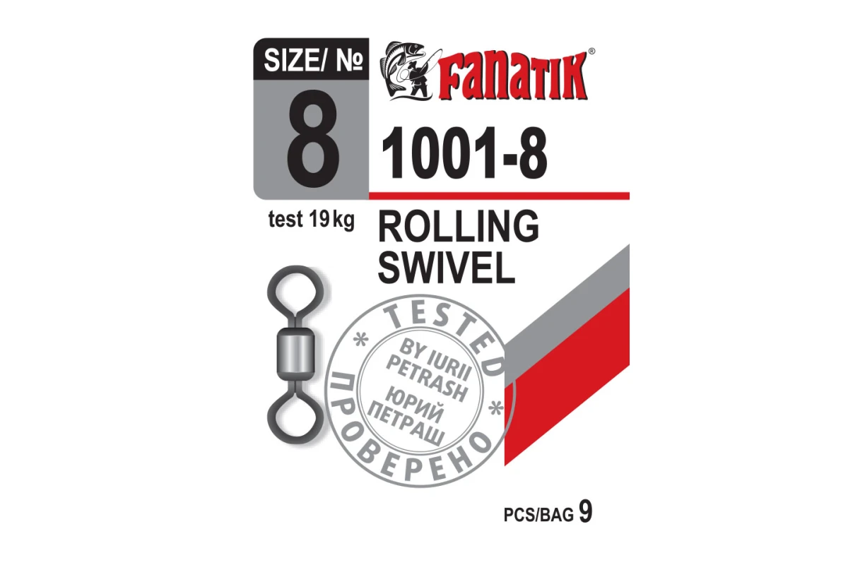 Accesorii rapitor - Vârtej FANATIK 1001-8 rezistență 19kg 9buc.