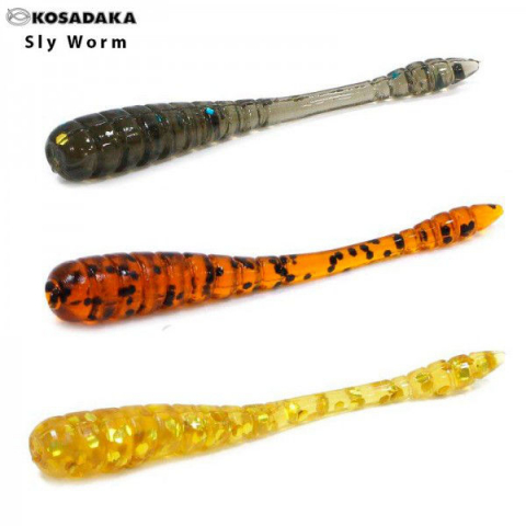 Червь "SLY Worm" 50mm цвет:TG(уп-ка 20штук [1]