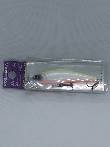 Momeli la rapitor - Vobler GRAVY-2 XS 63F (74-VA) Floating,63mm, 3,9g KOSADAKA