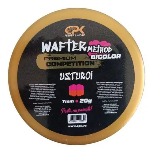 Пелетс - WAFTER COMPETITION METHOD BICOLOR USTUROI / ЧЕСНОК 7mm 20g, CPK
