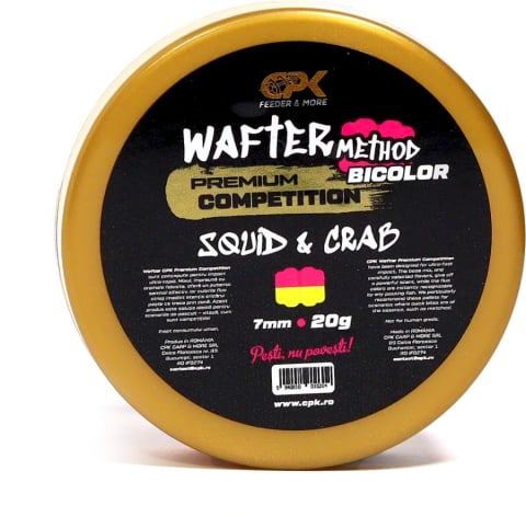 Pelete - Wafters CPK Competition Bicolor Method Squid & Crab, 7mm, 20g