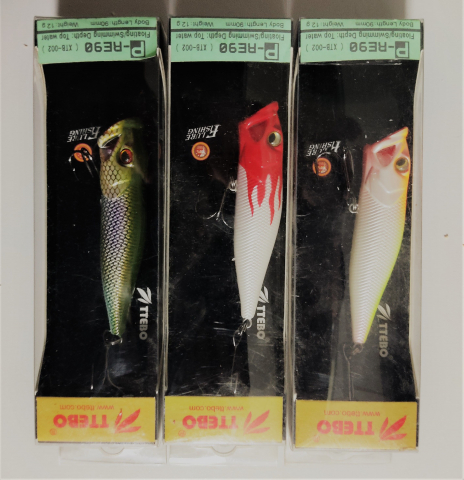 Pescuit la rapitor - Wobbler - Popper TEBBO 60г