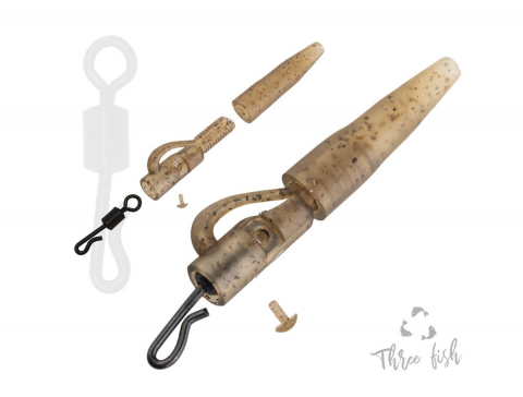 Accesorii, monturi crap - ZFISH Set Clips & Con Anti Tangle + QC