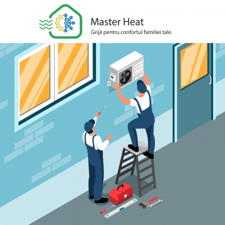 Servicii - Manopera Instalare aer conditionat multisplit 2 incaperi