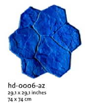 Piedras - hd-0006 Matrita beton amprentat