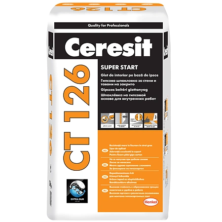 Glet Ceresit CT 126, pe baza de ipsos, interior, 20 kg [1]