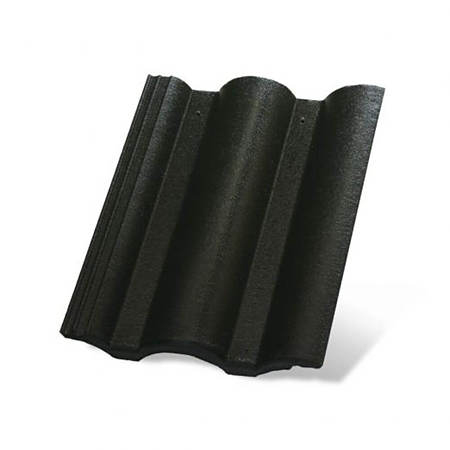 Tigla de baza 1/1 din beton Terran Danubia, Carbon, 330 x 420 mm [1]