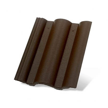 Tigla de baza 1/1 din beton Terran Danubia Mocca Rezistor, 330 x 420 mm [1]