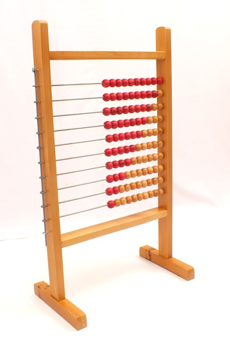 Abac cu bile, lemn, 130x56 cm [2]