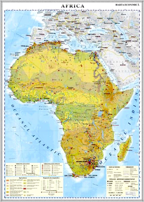 Africa. Harta economica [1]